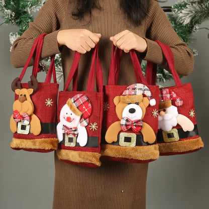 Christmas Tote Bags and Zipper Bags