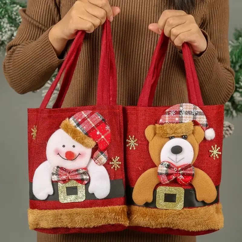 Christmas Tote Bags and Zipper Bags