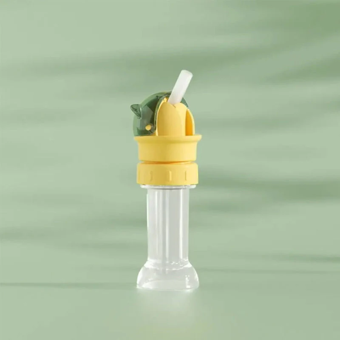 Kids Reusable Straw Bottle