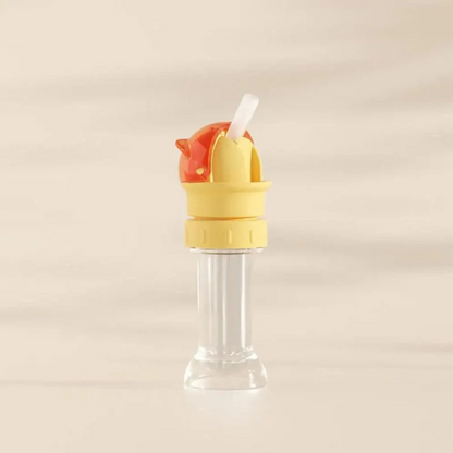 Kids Reusable Straw Bottle